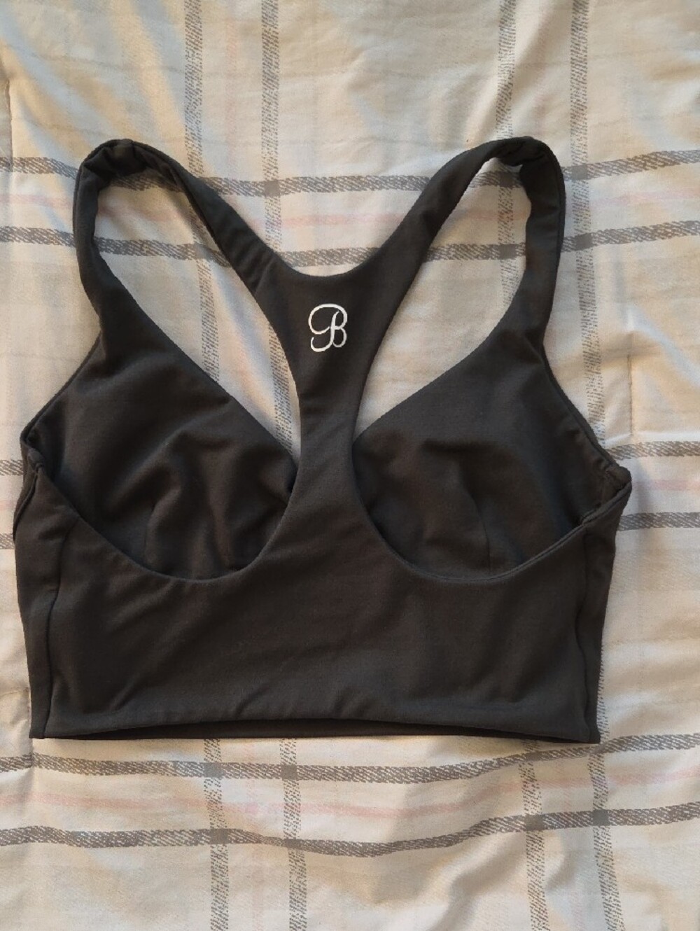 Bombshell Green Sports Bra - Picture 2 of 3